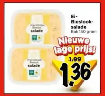 Vomar Voordeelmarkt Ei Bieslook salade aanbieding