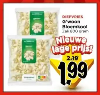 Vomar Voordeelmarkt G'woon Bloemkool aanbieding