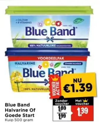 Vomar Voordeelmarkt Blue Band Halvarine Of Goede Start aanbieding