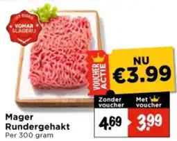 Vomar Voordeelmarkt Mager Rundergehakt aanbieding