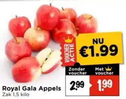 Vomar Voordeelmarkt Royal Gala Appels aanbieding