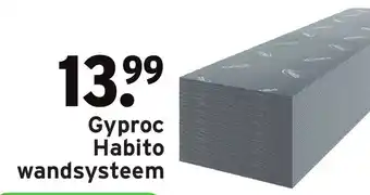 GAMMA Gyproc Habito wandsysteem aanbieding