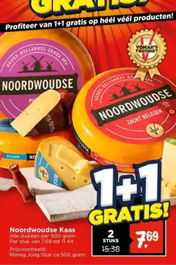 Vomar Voordeelmarkt Noordwoudse Kaas aanbieding