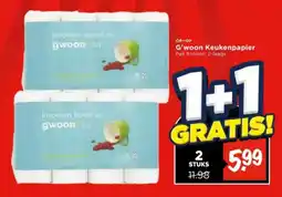 Vomar Voordeelmarkt G'woon Keukenpapier aanbieding