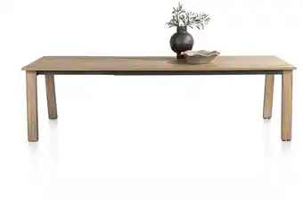 Henders & Hazel Delmonte, uitschuiftafel 200 (+ 80) x 100 cm aanbieding