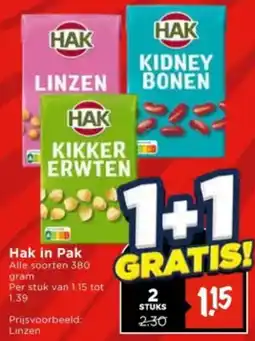Vomar Voordeelmarkt Hak in Pak aanbieding