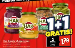 Vomar Voordeelmarkt Hak Groente of Appelmoes aanbieding