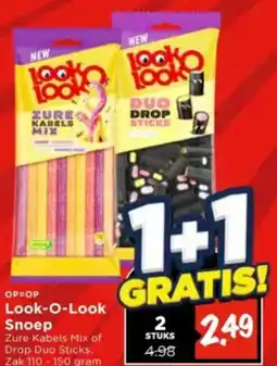 Vomar Voordeelmarkt Look-O-Look Snoep aanbieding