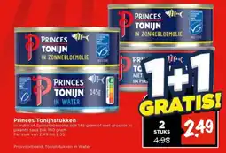 Vomar Voordeelmarkt Princes Tonijnstukken aanbieding