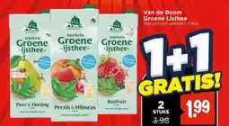 Vomar Voordeelmarkt Van de Boom Groene IJsthee aanbieding