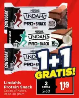 Vomar Voordeelmarkt Lindahls Protein snack aanbieding