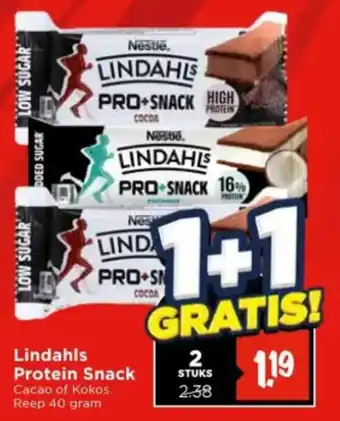 Vomar Voordeelmarkt Lindahls Protein snack aanbieding