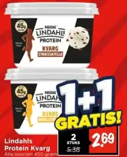 Vomar Voordeelmarkt Lindahls Protein Kvarg aanbieding