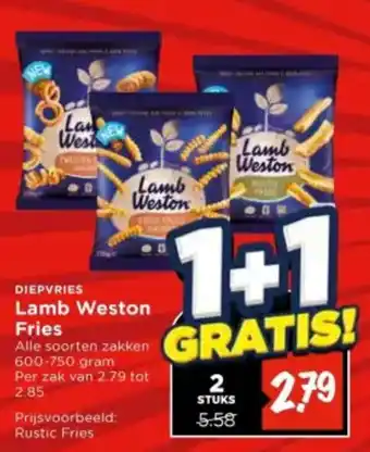Vomar Voordeelmarkt Lamb Weston Fries aanbieding