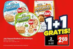 Vomar Voordeelmarkt Jan Pannenkoeken of Poffertjes aanbieding
