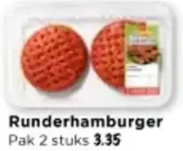 Vomar Voordeelmarkt Runderhamburger aanbieding