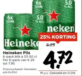 Vomar Voordeelmarkt Heineken aanbieding