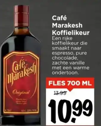 Vomar Voordeelmarkt Cafe Marakesh Koffielikeu aanbieding