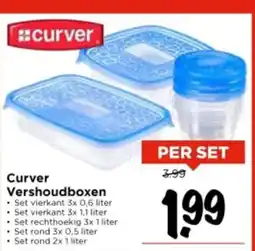 Vomar Voordeelmarkt Vershoudboxen Vershoudboxen aanbieding