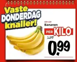 Vomar Voordeelmarkt Bananen aanbieding