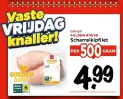 Vomar Voordeelmarkt Gulden Hoeve Scharrelkipfilet aanbieding