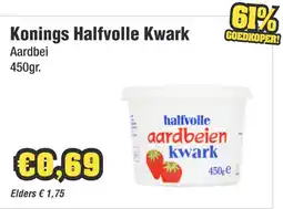 Budget Food Konings Halfvolle Kwark aanbieding