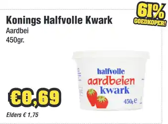 Budget Food Konings Halfvolle Kwark aanbieding
