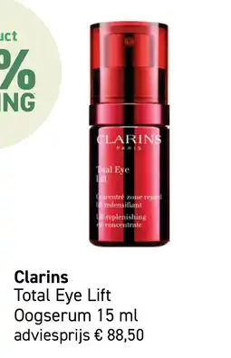 Mooi parfumerie Clarins aanbieding