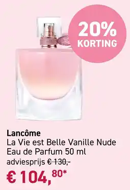 Mooi parfumerie Lancôme aanbieding