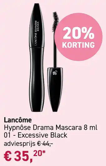 Mooi parfumerie Lancôme Hypnôse Drama Mascara 8 ml 01 - Excessive Black aanbieding