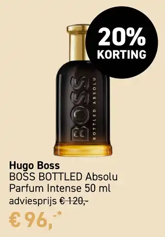 Mooi parfumerie Hugo Boss aanbieding