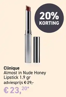 Mooi parfumerie Clinique aanbieding