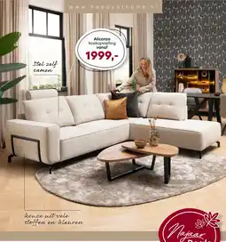 Happy@Home Alicanzo hoekopstelling aanbieding