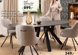 Happy@Home Perth eetkamertafel aanbieding