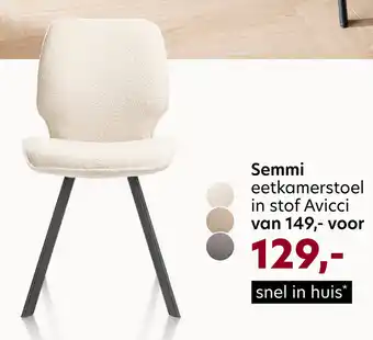Happy@Home Semmi eetkamerstoel aanbieding