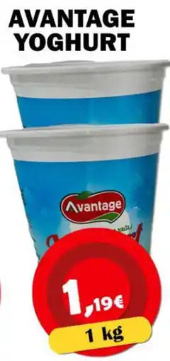 Avantage Supermarkt Avantage yoghurt aanbieding