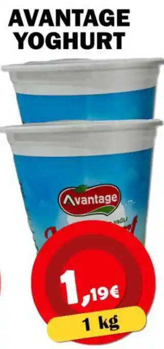 Avantage Supermarkt Avantage yoghurt aanbieding