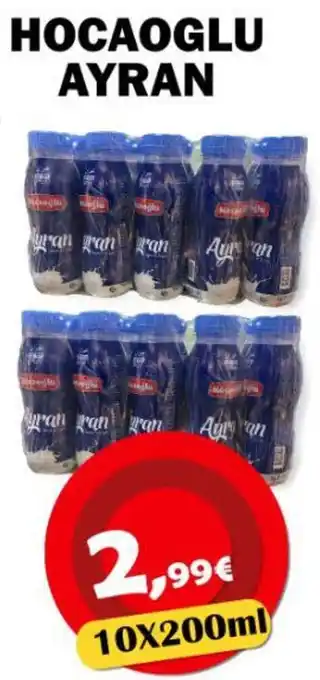 Avantage Supermarkt Hocaoglu ayran aanbieding
