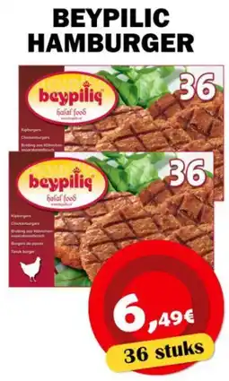 Avantage Supermarkt Beypilic hamburger aanbieding