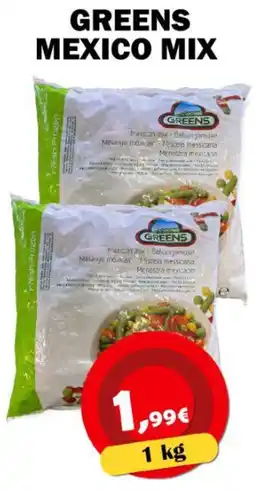 Avantage Supermarkt Greens mexico mix aanbieding