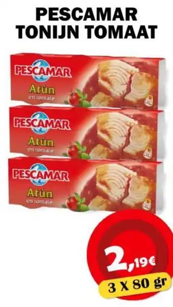 Avantage Supermarkt Pescamar tonijn tomaat aanbieding