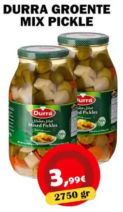 Avantage Supermarkt Durra groente mix pickle aanbieding