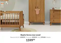 Babypark Bopita Senna rose wood aanbieding
