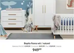 Babypark Bopita Fenna wit / naturel aanbieding