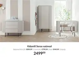 Babypark Kidsmill Sense oatmeal aanbieding