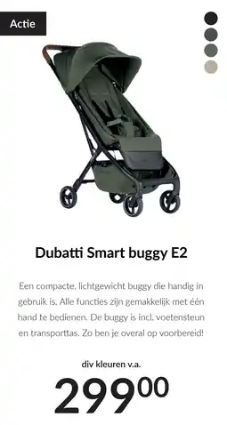 Babypark Dubatti Smart buggy E2 aanbieding