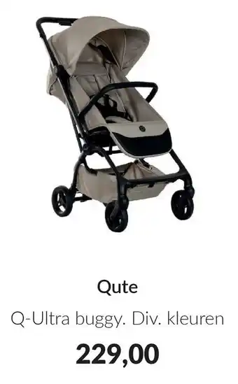 Babypark Qute Q-Ultra buggy. aanbieding