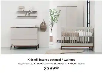 Babypark Kidsmill Intense oatmeal / walnoot aanbieding