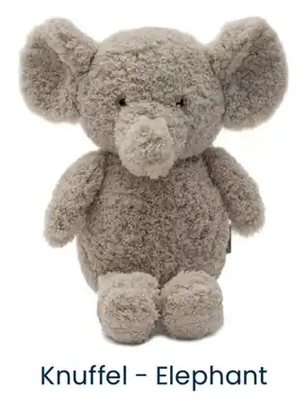 Babypark Knuffel Elephant aanbieding