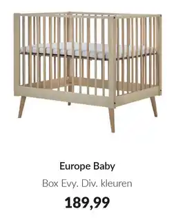 Babypark Europe Baby aanbieding